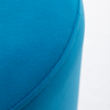 Poef velvet blauw