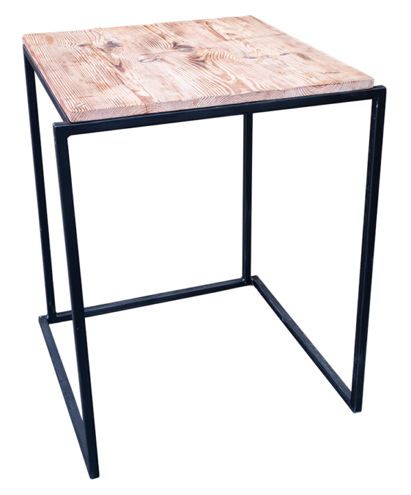 Terrastafel / Bijzettafel Quadrum zwart