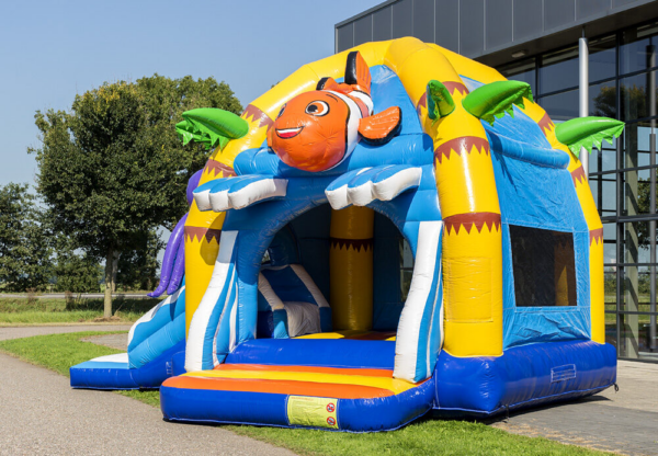 Springkasteel Seaworld multifun (nieuw)